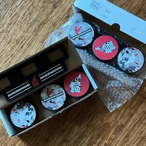 Sherwood Hockey Pucks Set